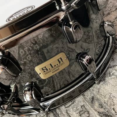 Tama S.L.P. Black Brass 14x6.5"  Snare Drum LBR1465 image 3