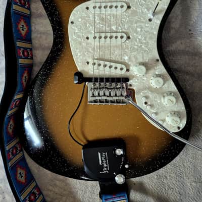 Danelectro Danoblaster Innuendo 2001 - 2004 - Gold Sparkle Burst image 2