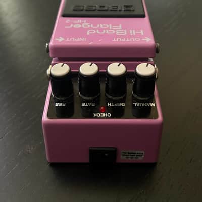 BOSS HF-2 Hi Band Flanger 1989 MIJ Green Label - Japan Vintage Analog Pedal image 5