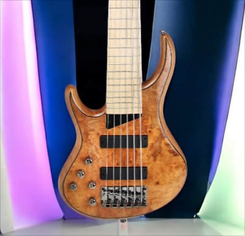 MTD Kingston Kingston Z6 lefty Natural Gloss Gloss, Maple Fretboard image 1