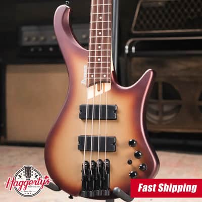 Ibanez EHB600CCM EHB Ergonomic Headless Bass - Charred Champagne Burst Matte image 1