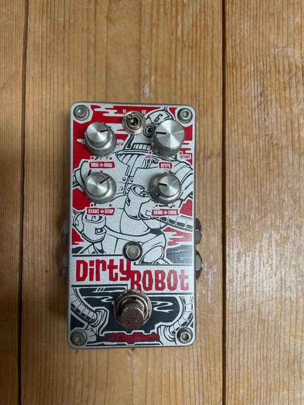 DigiTech Dirty Robot Synth Pedal 2010s - Graphic image 1