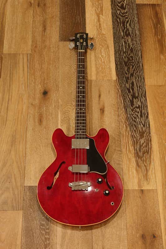 Vintage 1967 Gibson Eb2-C Bass - Cherry Finish image 1