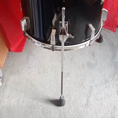 Ultra Rare 1986 Sonor Lite 16"x17"( Depth ) Floor Tom - Black Lacquer - 100% Original - Pristine Condition image 7