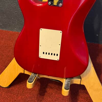 Fender Highway One Stratocaster Red with Kloppmann 59s Humbucker HH image 8