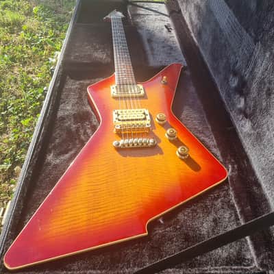 Ibanez DT400 Destroyer with Dot Inlays 1981 - Cherry Sunburst image 2