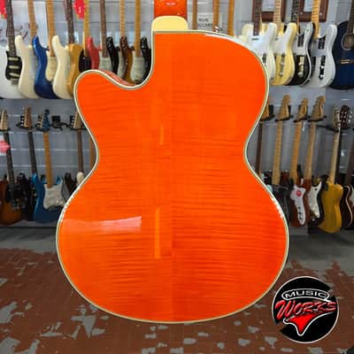 Epiphone Emperor Swingster Sunrise Orange + Har DC Ase image 7