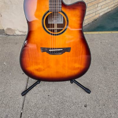 Crafter ABLE D-600CE VTG - Vintage Burst image 1