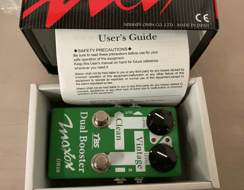 Maxon DB10 Dual Booster Pedal image 1