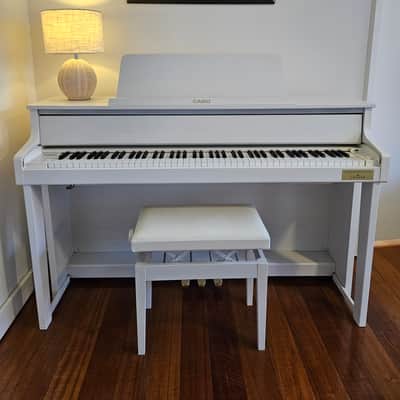Casio GP-310 Celviano Grand Hybrid 88-Key Digital Piano 2019 - Present - White image 2