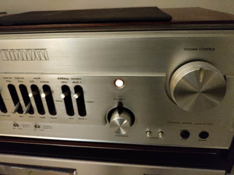 Luxman C 1010 Control Center. | Reverb