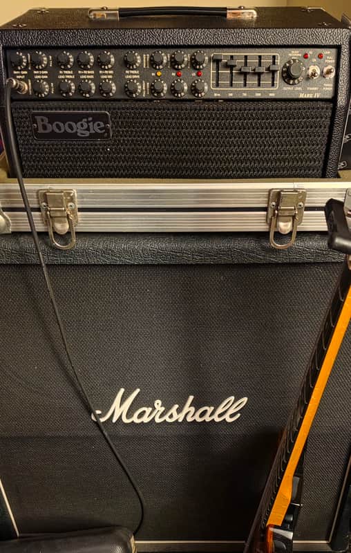 Mesa Boogie Mark IV 3-Channel 85-Watt Guitar Amp Head w/Anvil Travel Case