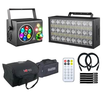 BEAM-BOX Light Box BEAM-FLASH Motion Strobe DMX LED DJ Stage Effect Fixtures Pack image 1
