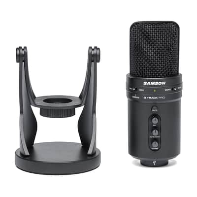 Mint Samson G-Track Pro Professional USB Condenser Microphone with Audio Interface NEW image 7