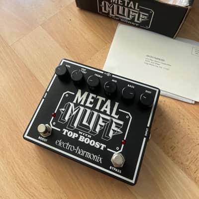 Electro-Harmonix Metal Muff Distortion with Top Boost 2006 - Present - Black image 8