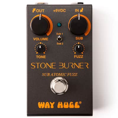 New Way Huge Smalls WM81 Stone Burner Sub Atomic Fuzz Guitar Effects Pedal image 2