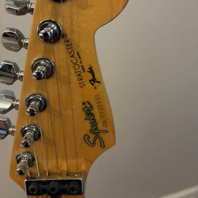 Squier MIJ Stratocaster  1987 - Black with HSC image 5