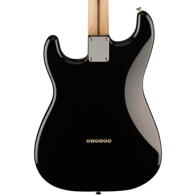 FENDER LIMITED EDITION TOM DELONGE SIGNATURE STRATOCASTER - BLACK image 3