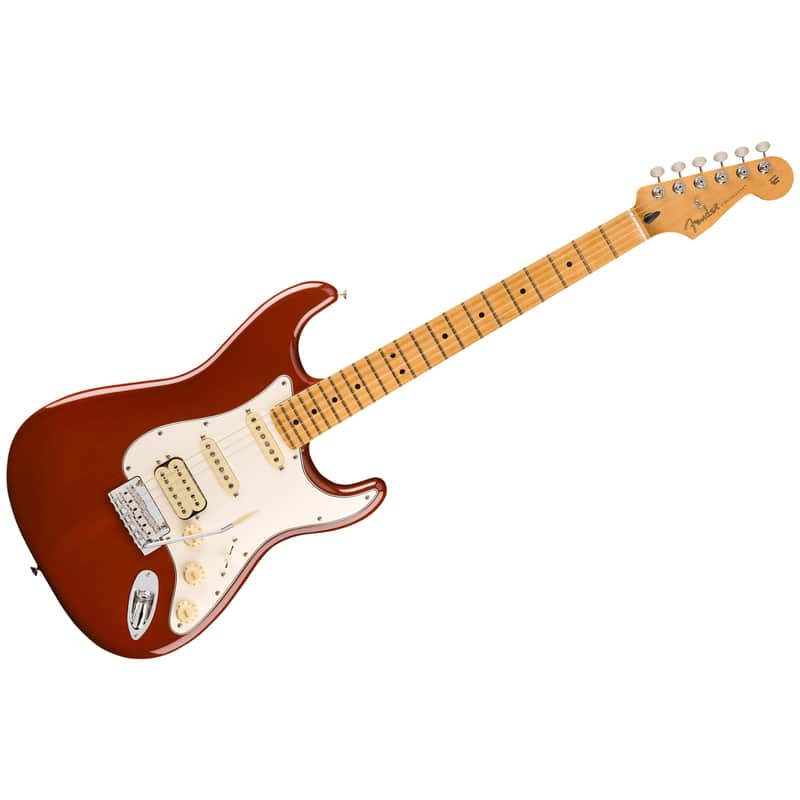 Player II Stratocaster HSS MN Transparent Mocha Burst Fender image 1