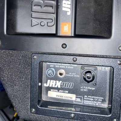 JBL/Yamaha JRX100 EMX212s 2010’s - Black image 4
