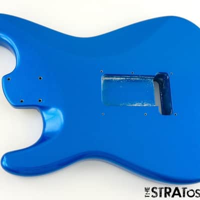 Fender American Ultra II Stratocaster Strat BODY, USA Guitar Alder Noble Blue! image 3