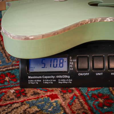 FENDER USA FSR Parallel Universe II Magico Telecaster "Trans Surf Green + Maple" (2020) image 20