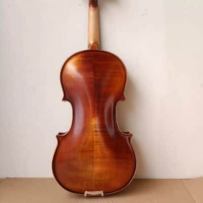 Beautiful Hand-Made 4/4 Full-Size Violin | Aged Maple & Spruce Top with Bow & Case – Perfect for Home, School, and Orchestra image 4