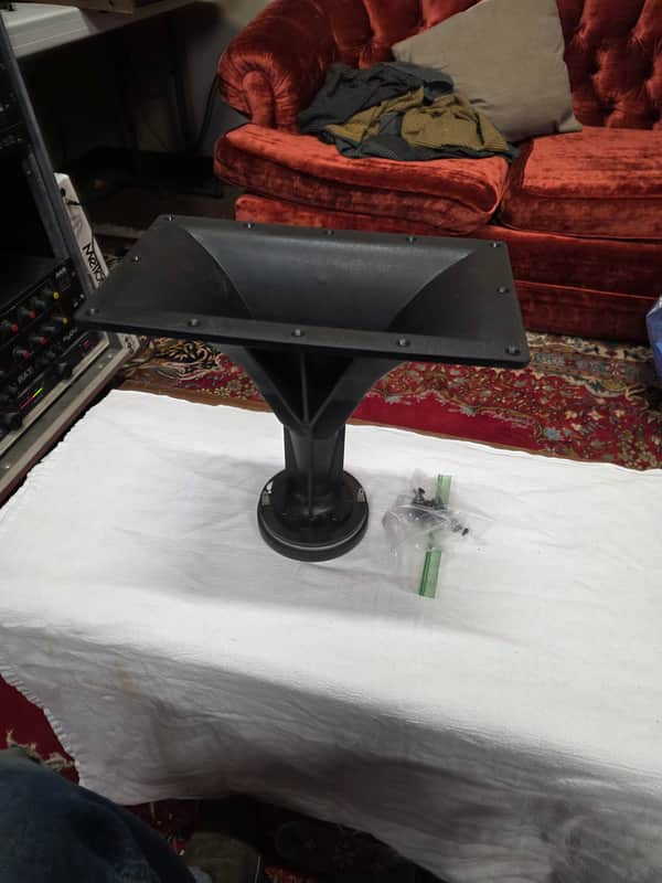 Klipsch K 61 Midrange Horn Driver w Mounting Scews 1989 image 1
