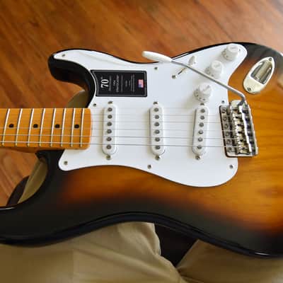Fender 70th Anniversary American Vintage II 1954 Stratocaster, 2024, HSC, Gorgeous Specimen, '54 image 13