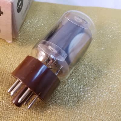 GE 0% Perfect Tight Matched Pair (2) 5881 tNOS AT1000 TESTED Vacuum Tubes Canada Smooth Plate Brown Base 6L6WGB rugged 6L6 Beam Power Tetrode 1954-1963 image 17