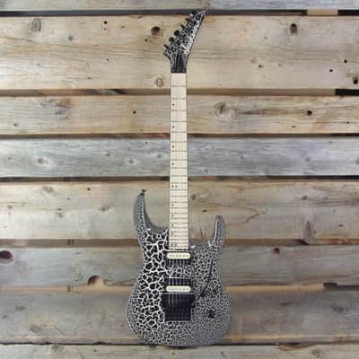 Jackson DK2M Dinky Limited Run, Black & White Crackle (s367) image 2