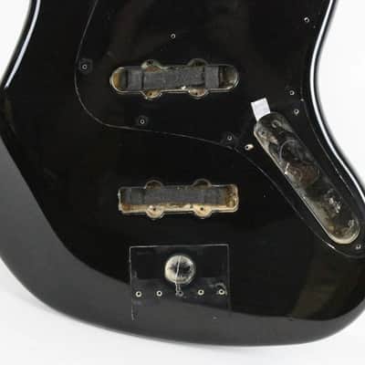 1981-1982 Vintage Fender Jazz Bass BLACK Body USA 1980s image 3