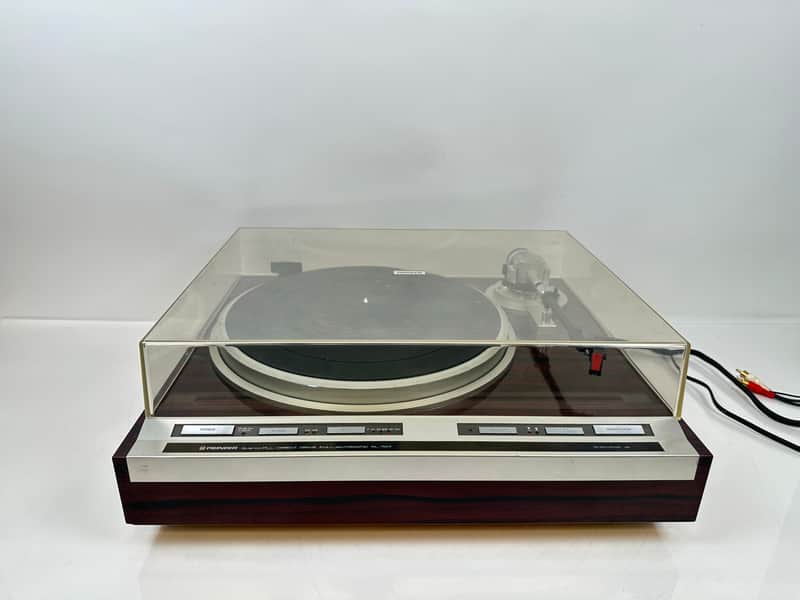 Pioneer PL-707 Auto Direct Drive Turntable 2-Speed Original Cover 1982-83 image 1