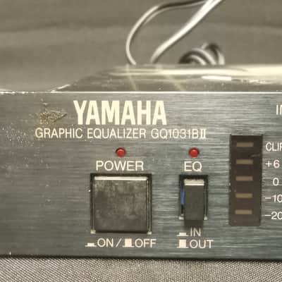 Yamaha GQ1031BII Graphic Equalizer - Black image 2