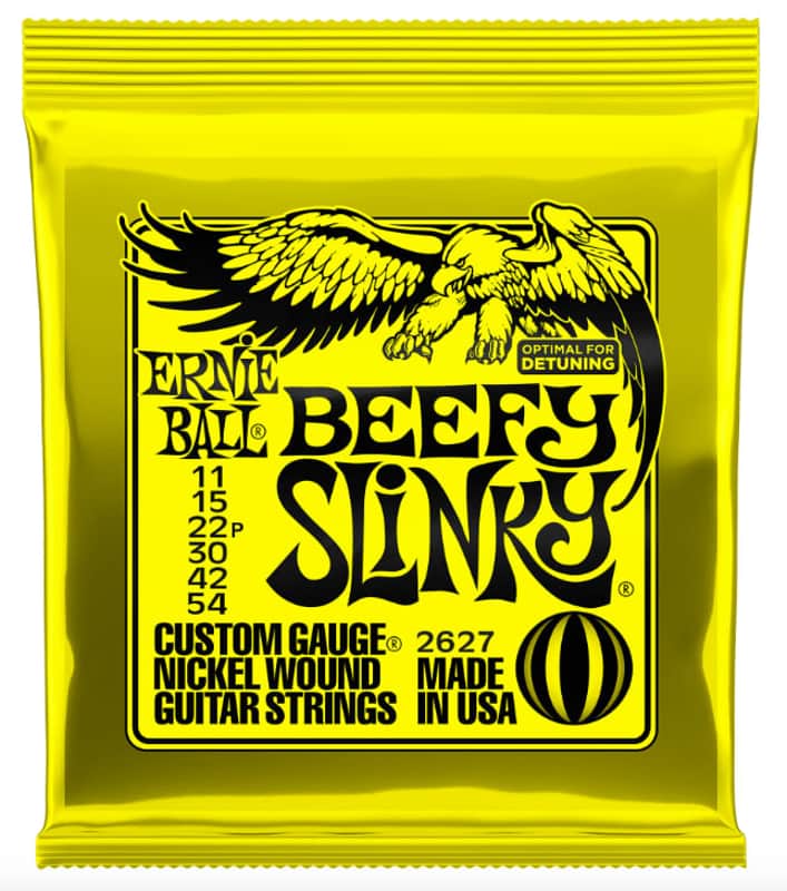 Ernie Ball Guitar Strings Beefy Slinky 11-54 Nickel Wound Electric 2627 image 1