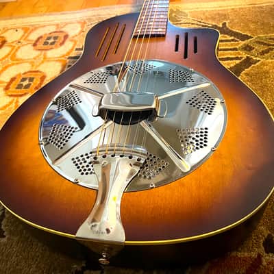 National Reso-Phonic Radio Tone Bendaway 1999 Unique Ivoroid Paddle Headstock Overlay- MINT Condition, IN STOCK NOW! image 11