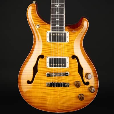 PRS McCarty 594 Hollowbody II 10 Top, Hybrid Hardware in McCarty Sunburst #0377282 image 1