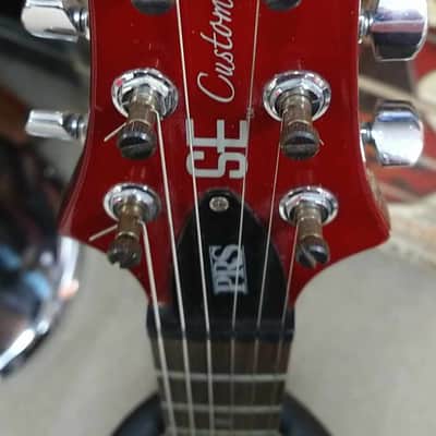 PRS SE Custom 24 Flat Top – “Transparent Ruby” Finish (Pre-2012) image 4