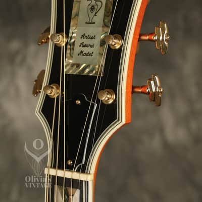 1988 Guild Artist Award in RARE Orange Sunburst w/ flame maple back + sides image 8
