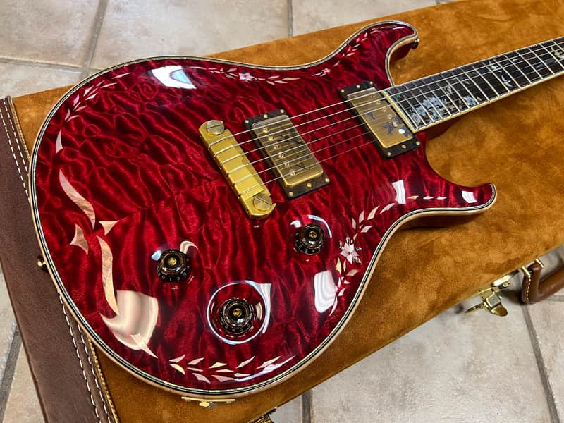 2006 PRS Paul Reed Smith Custom 22 10th Anniversary Private Stock Ruby Red image 1