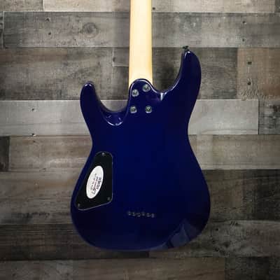 Schecter C-6 Elite Aqua Burst Electric Guitar (782) image 4