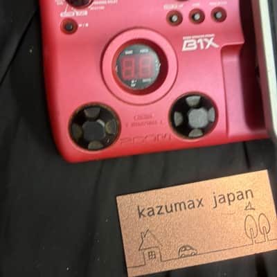 Zoom G1X Bass Effects Pedal Multi Effects Processor Expression Pedal Tested image 5