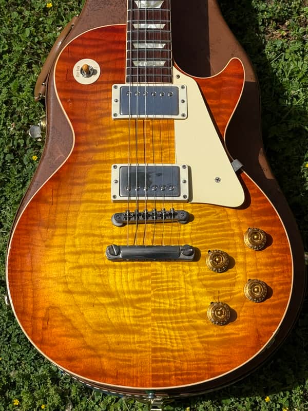 Gibson Les Paul Standard '59 Yamano Custom Shop Historic Reissue Tom Murphy Aged Edwin Wilson R9- Sunrise Teaburst 2007 image 1