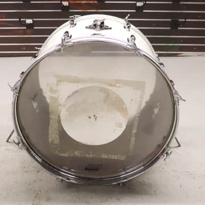 Ludwig USA Rocker 14x22" Bass Kick Drum White Cortex Vintage 1980's image 2