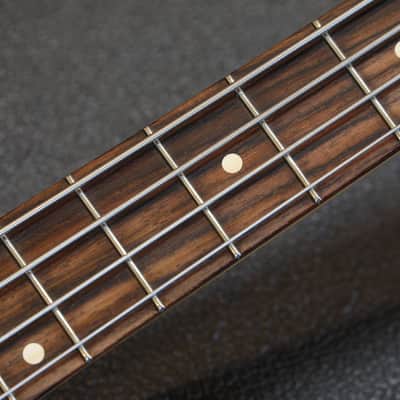 2020 Fender Custom Shop 1964 Jazz Bass Electric Bass Relic Black + COA OHSC image 11