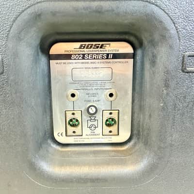 Bose 802 Series II Passive PA Speaker Pair w/ 802-C System Controller Late 1990s–Early 2000s image 9