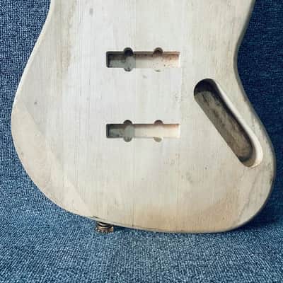 Basswood Jazz Bass Style Body image 2