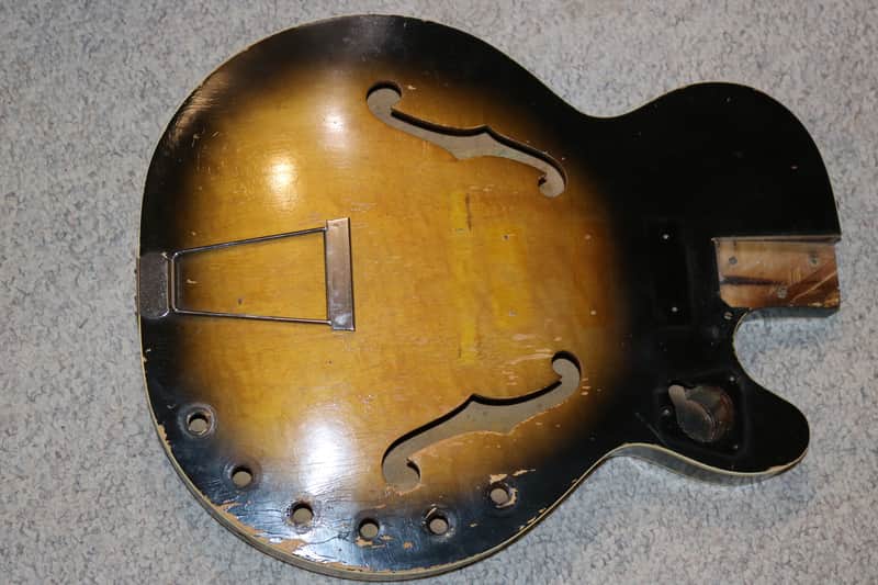 Vintage 1960s Harmony Rocket Body with Tailpiece - No Tariffs image 1