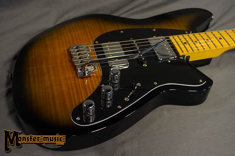 Reverend Gil Parris Signature Coffee Burst Flame image 1