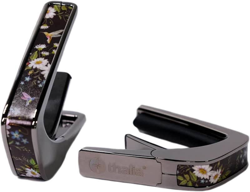 Thalia Black Chrome Deluxe Series Capo -Hummingbird image 1
